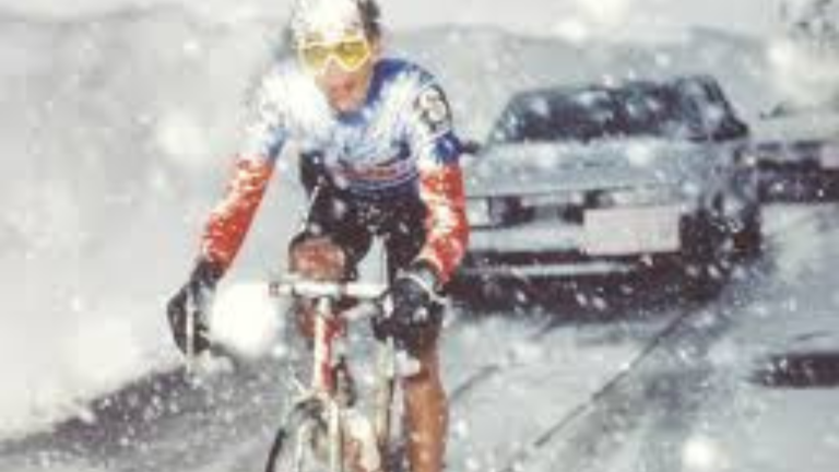 The day cycling nearly froze (Gavia Pass,  Giro d’Italia 1988)