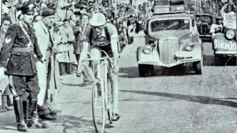 Fausto Coppi’s 14-min gap solo victory (Milano-Sanremo 1946)